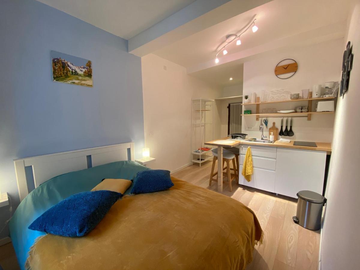 Studio Tres Agreable Proche De Auron Saint-Etienne-de-Tinee Ngoại thất bức ảnh